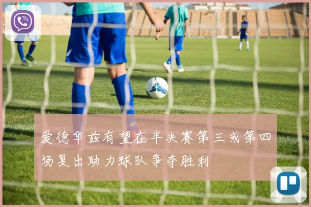 爱德华兹有望在半决赛第三或第四场复出助力球队争夺胜利
